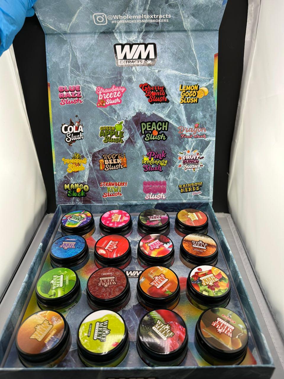 whole melts slurpee edition – premium live resin sugar (16 x 1oz) whole melts slurpee edition – premium live resin sugar (16 x 1oz)