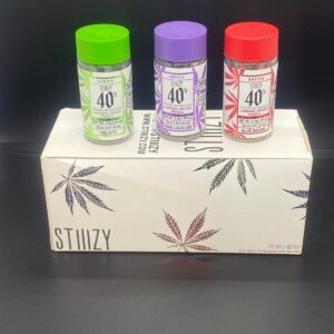 stiiizy 40’s premium indoor infused pre rolls – 2.5g
