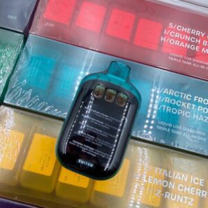 boutiq switch v5 – 2.0g triple tank disposable (liquid live diamonds