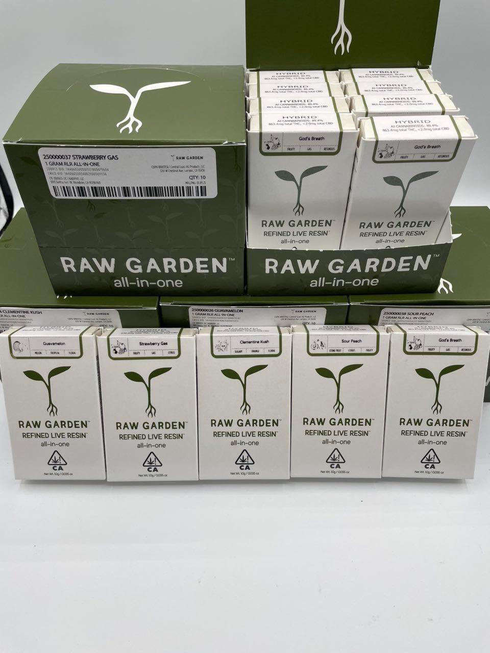 raw garden refined live resin all in one (1g) raw garden refined live resin all in one (1g)