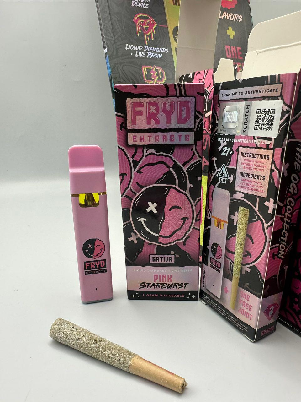 fryd extracts – liquid diamonds + live resin (2g disposable) | limited edition og collection fryd extracts – liquid diamonds + live resin (2g disposable) | limited edition og collection