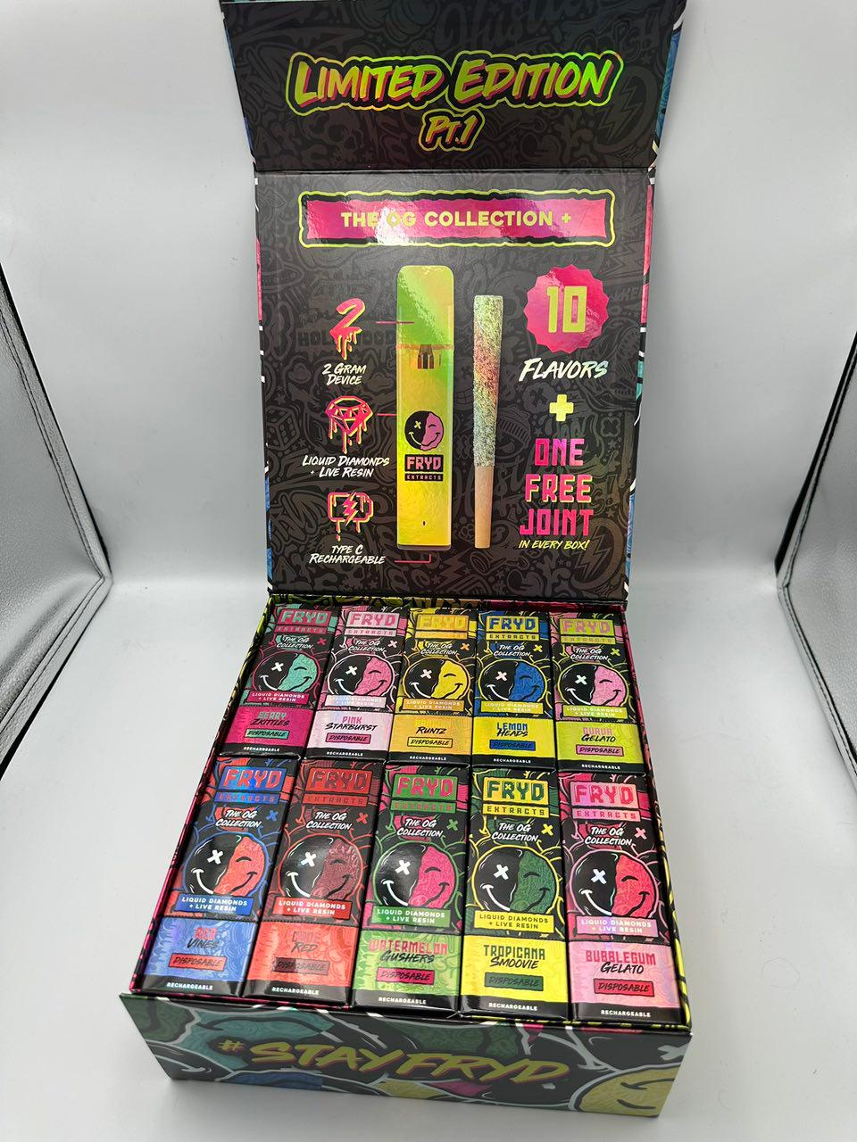 fryd extracts – liquid diamonds + live resin (2g disposable) | limited edition og collection fryd extracts – liquid diamonds + live resin (2g disposable) | limited edition og collection