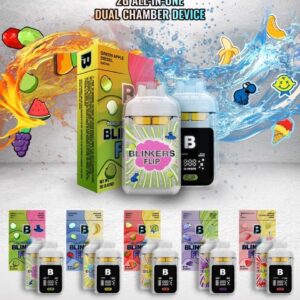 blinkers flip 2g all in one disposable (dual chamber)