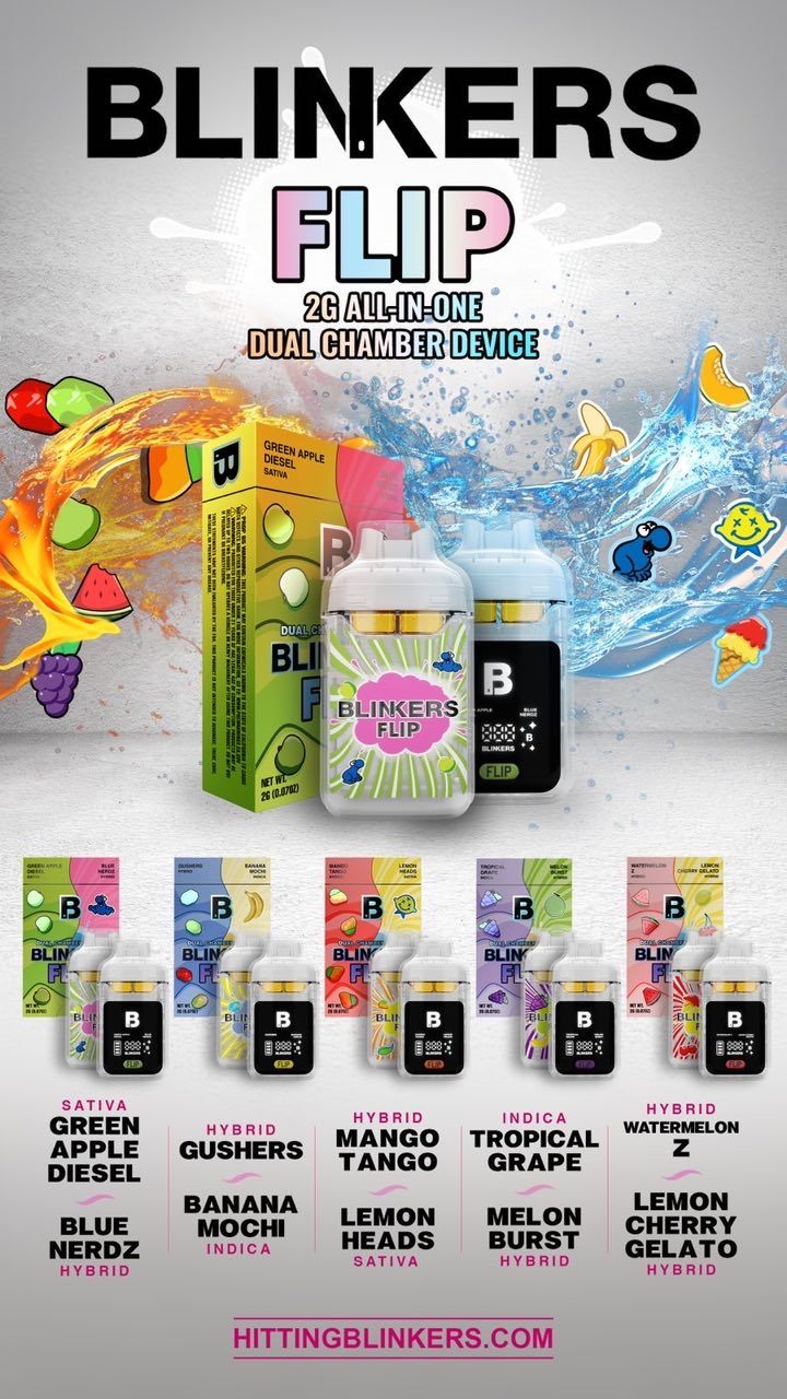 blinkers flip 2g all in one disposable (dual chamber) blinkers flip 2g all in one disposable (dual chamber)