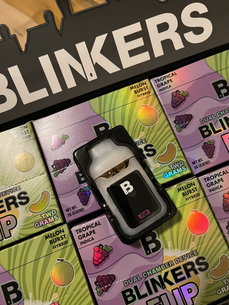 blinkers flip 2g all in one disposable (dual chamber) blinkers flip 2g all in one disposable (dual chamber)