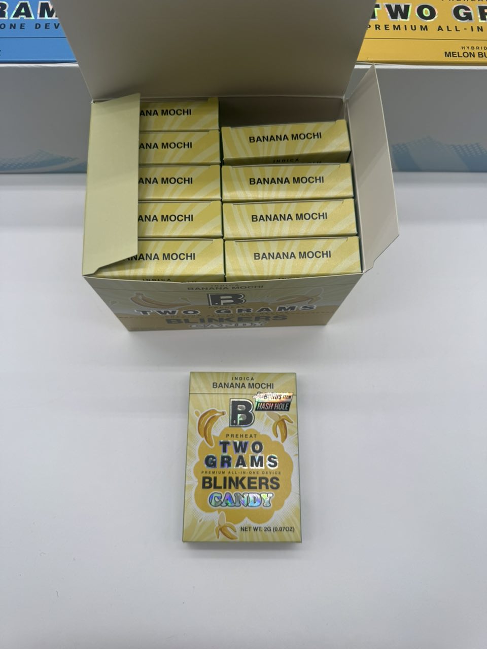 blinkers two grams disposable – banana mochi (indica) blinkers two grams disposable – banana mochi (indica)