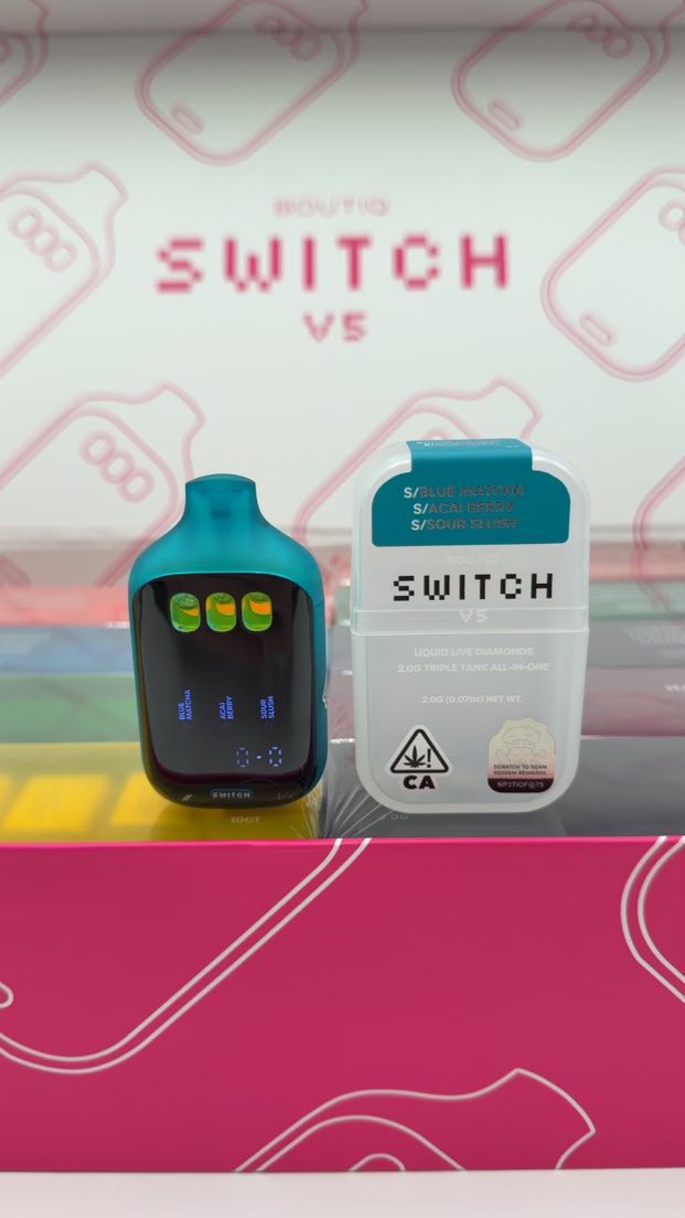 boutiq switch v5 liquid live diamonds – dual tank all in one disposable (2g) boutiq switch v5 liquid live diamonds – dual tank all in one disposable (2g)