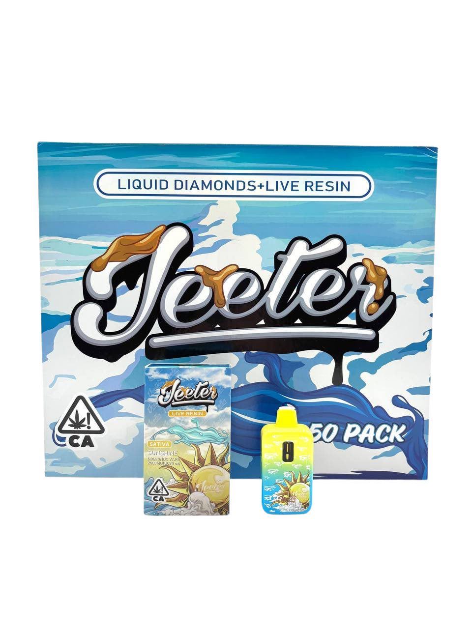jeeter liquid diamonds + live resin disposable – 50 pack jeeter liquid diamonds + live resin disposable – 50 pack