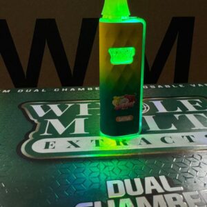 Whole Melt Extracts Phase Four 2g Mango Purée Indica Dual Chamber Disposable with LED glow