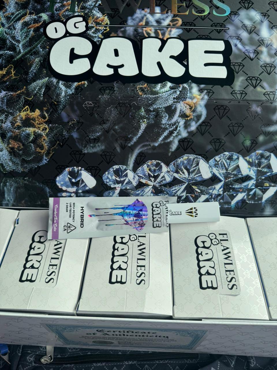 Flawless OG Cake Diamond Series white disposable Flawless OG Cake Diamond Series white disposable