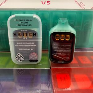 Boutiq Switch V5 Disposable 2g triple tank live diamonds