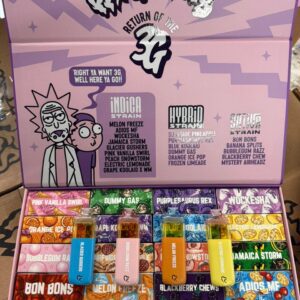 Favorites 3g Liquid Diamond Disposable 5-pack packaging and hardware