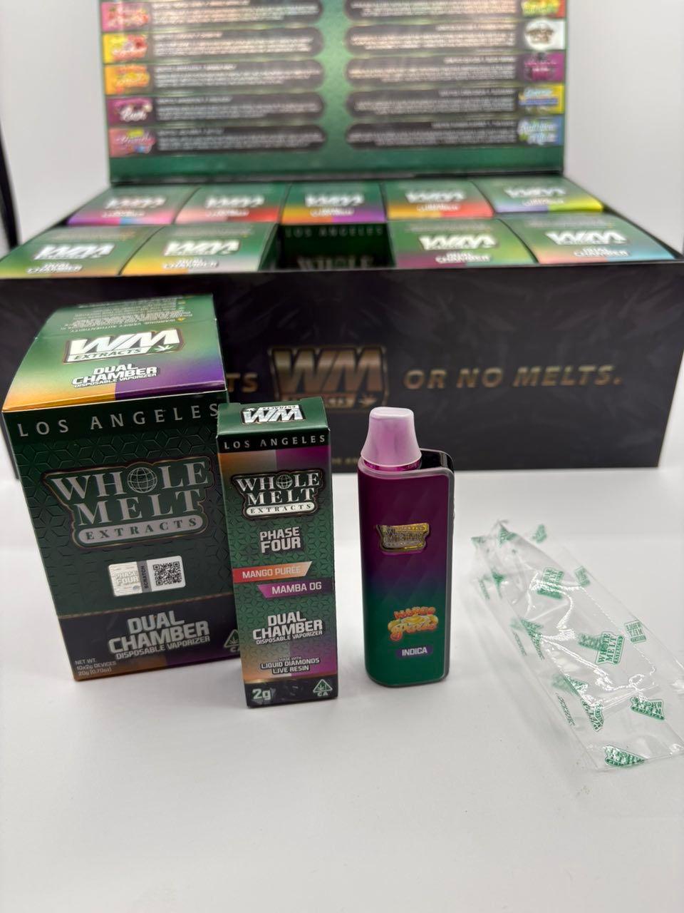 WM Extracts Phase Four: Dual Chamber 2g (Collection 5-Pack) WM Extracts Phase Four: Dual Chamber 2g (Collection 5-Pack)