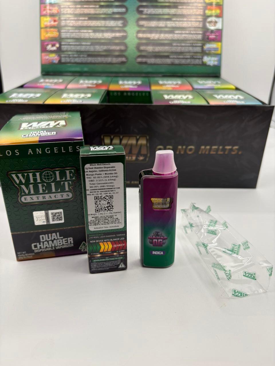 WM Extracts Phase Four: Dual Chamber 2g (Collection 5-Pack) WM Extracts Phase Four: Dual Chamber 2g (Collection 5-Pack)