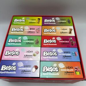 Besos Liquid Diamonds 5 Unit Box Disposable Vape | Premium Flavor Variety Pack