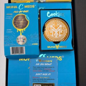 MuhaMeds Cookies 2g disposable vape pens 10 pack