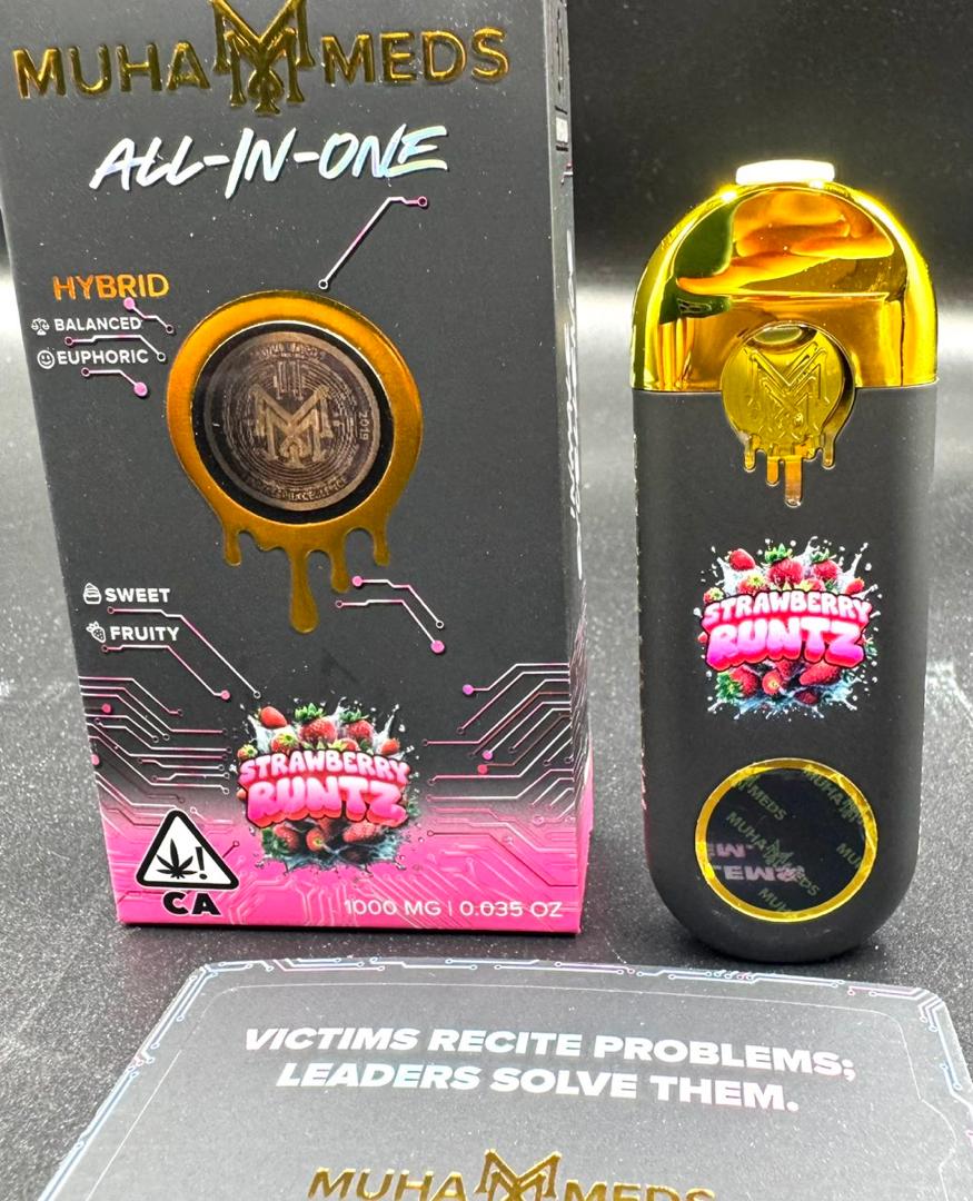 Muha Meds All-in-One 10-Pack Master Case wholesale display Muha Meds All-in-One 10-Pack Master Case wholesale display