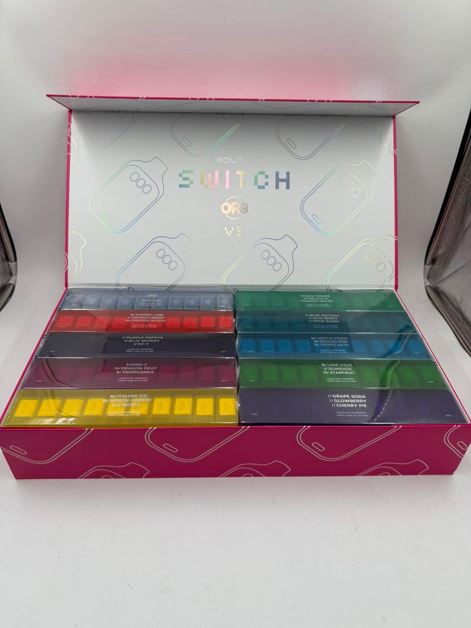 Boutiq Switch Orb V5 Disposable Vape 10 Pack