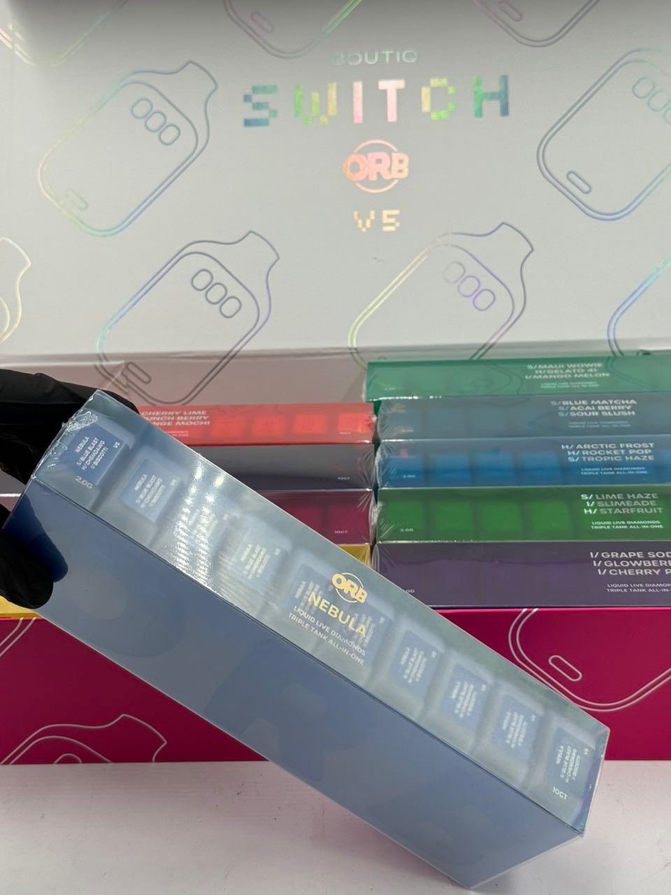 Boutiq Switch Orb V5 Disposable Vape 10 Pack - Image 4