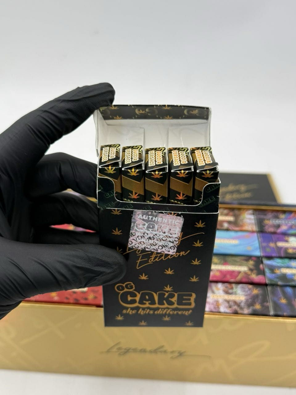 Cake 2G Gold Edition Disposable Vape 10 Pack – Premium Flavors Bundle