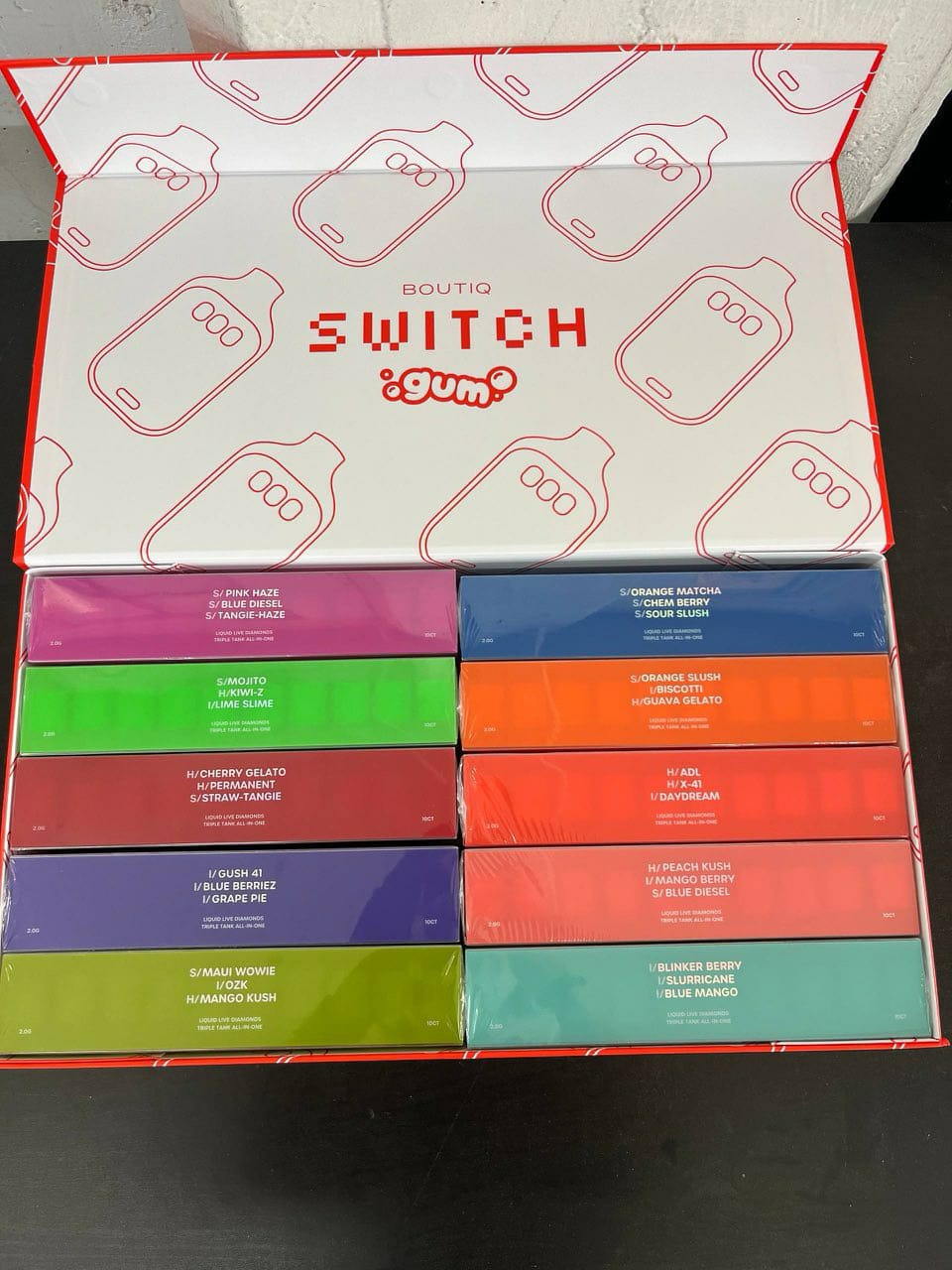 BOUTIQ SWITCH Gum Edition 50-Unit Pack | Premium Disposable Vapes - Image 5