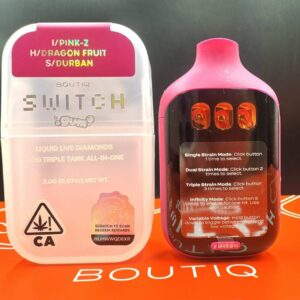 BOUTIQ SWITCH Gum Edition 20-Unit Pack | Premium Disposable Vapes