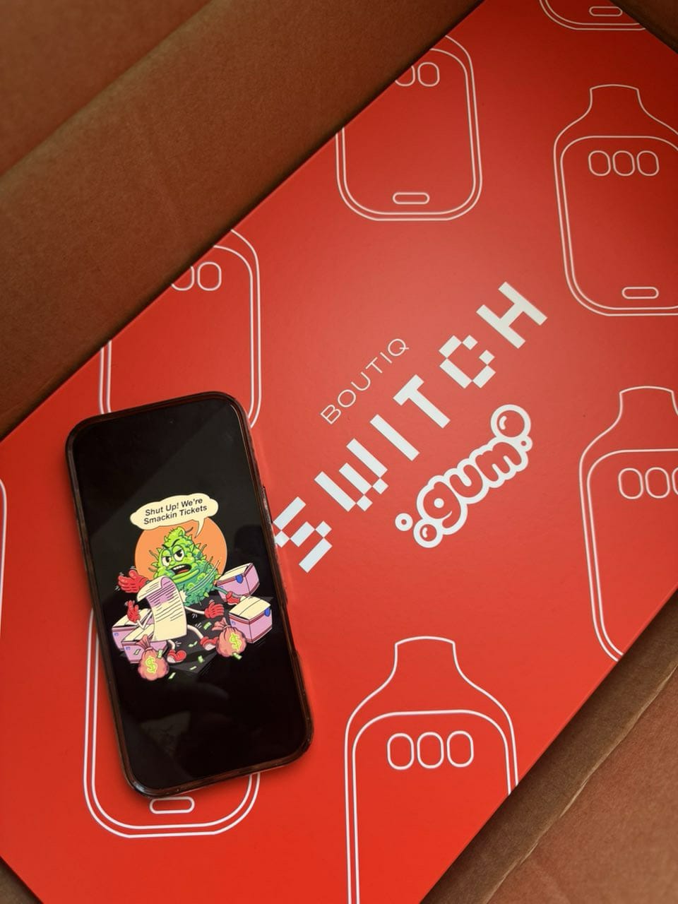 BOUTIQ SWITCH Gum Edition 20-Unit Pack | Premium Disposable Vapes - Image 3