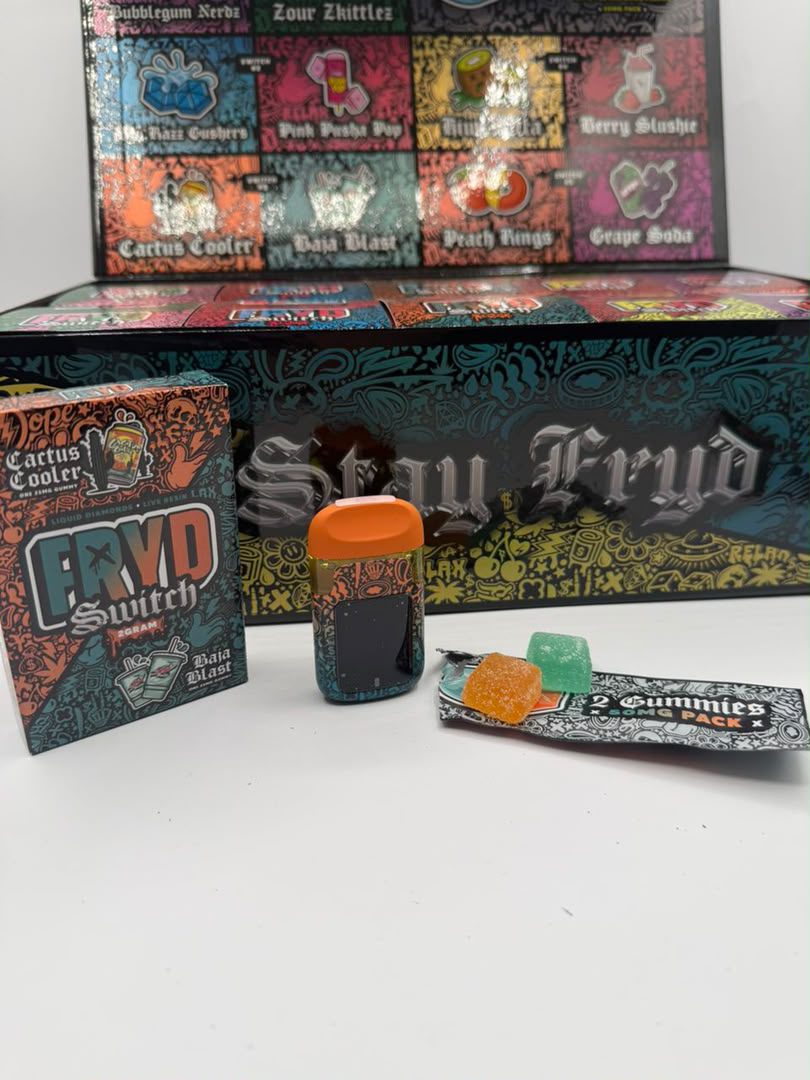 NEW FRYD SWITCH 2G WITH EDIBLE 5 PACK