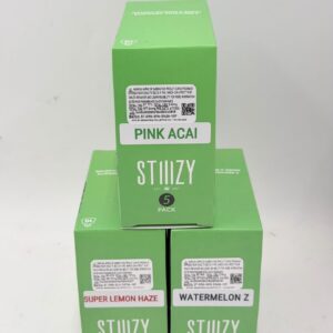 Authentic STIIIZY 1G All-In-One Disposable Vape โ 5 Pack
