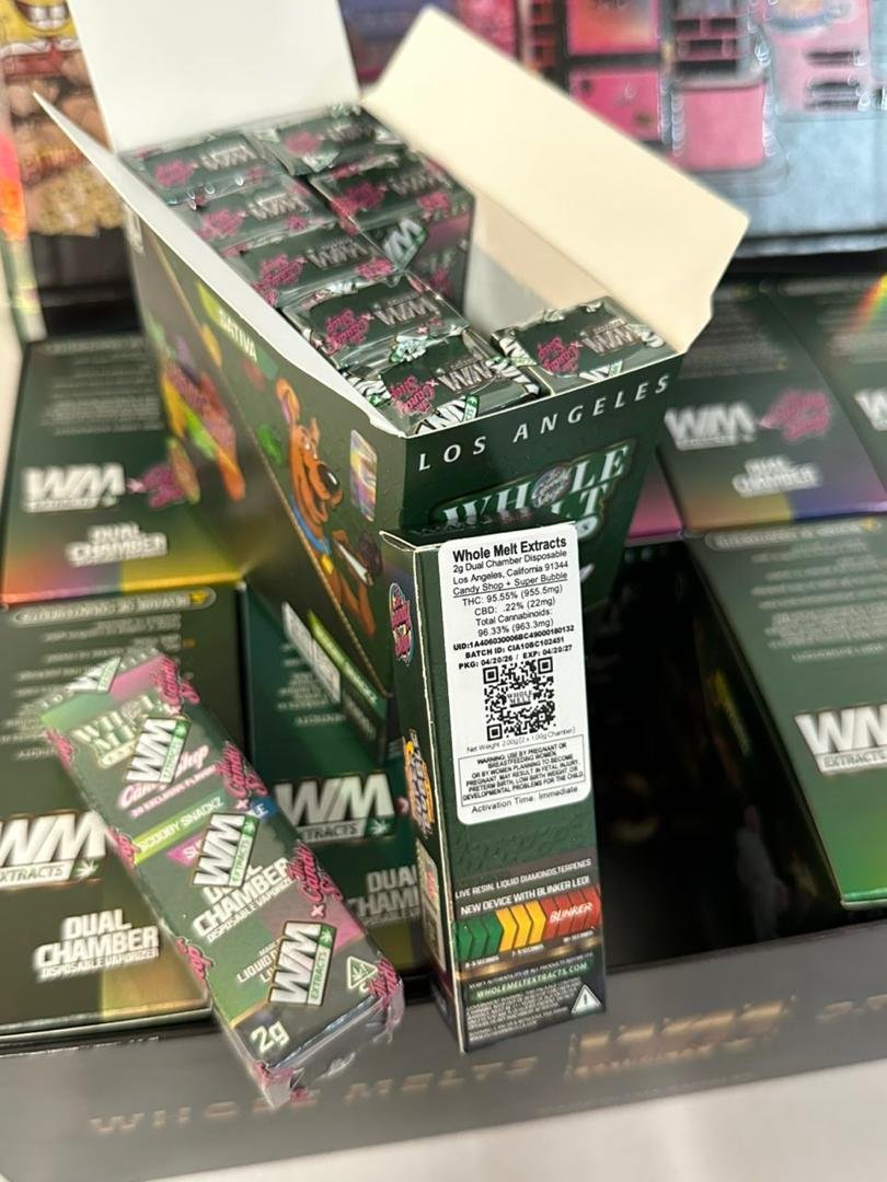 Whole Melts x Candy Shop flavors and editions available at Smackin Vapes