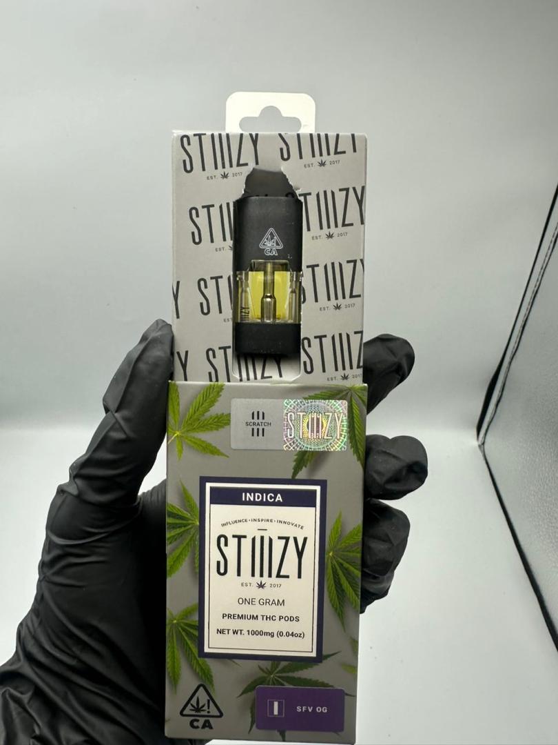 A 5-pack bundle of authentic STIIIZY 1G Pods available at Smackin Vapes